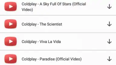 Screenshot von YouTube MP3 5