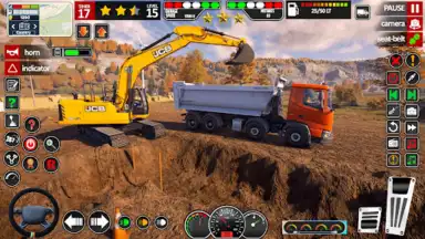 Screenshot von JCB Game Snow Excavator Games 7