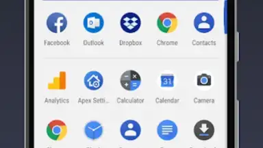 Screenshot von Apex Launcher 7