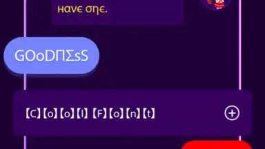 Screenshot von Neon LED Keyboard Fonts, RGB 3