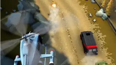 Screenshot von Smash Bandits Racing 1