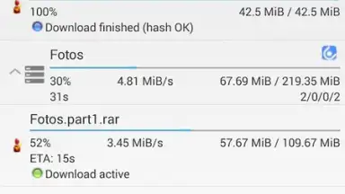 Screenshot von ShareDownloader 3
