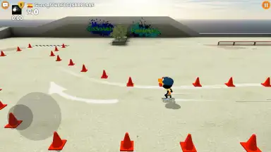 Screenshot von Stickman Skate Battle 4