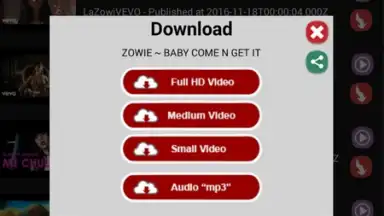 Screenshot von STube Music Downloader 4
