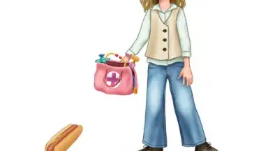 Screenshot von Little Girl Magic 8