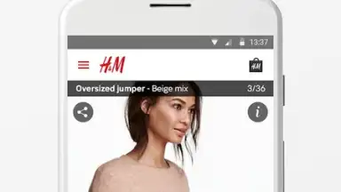 Screenshot von H&M 4