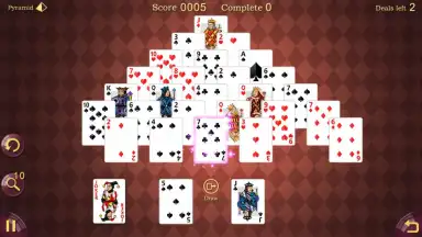Screenshot von Pyramid Solitaire 1