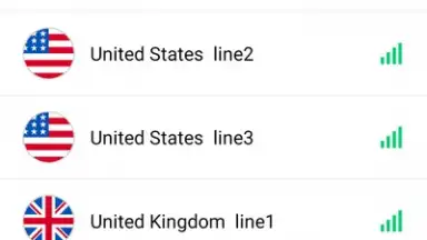Screenshot von Goat VPN 4