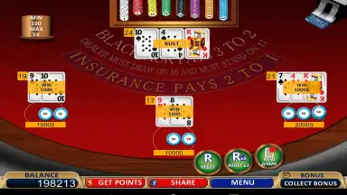 Screenshot von Блэкджек! 22