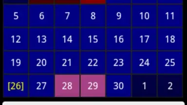 Screenshot von Flower calendar (free) 3