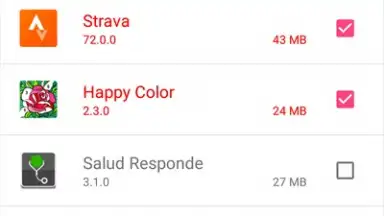 Screenshot von Uninstaller App 2