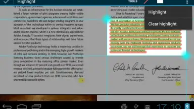 Screenshot von EBookDroid 16