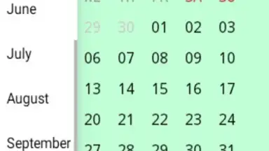 Screenshot von Easy Calendar 3