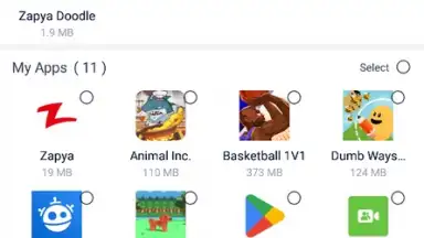 Screenshot von Zapya 9
