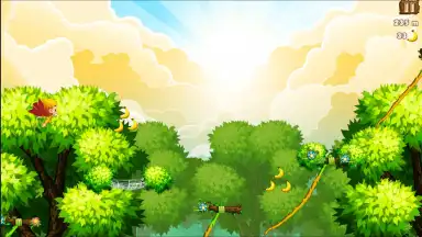Screenshot von Benji Bananas 2
