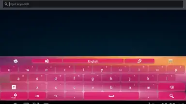 Screenshot von Pink Keyboard 9