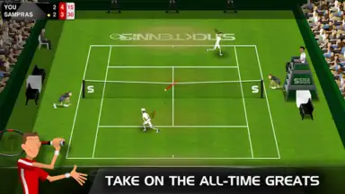 Screenshot von Stick Tennis 1