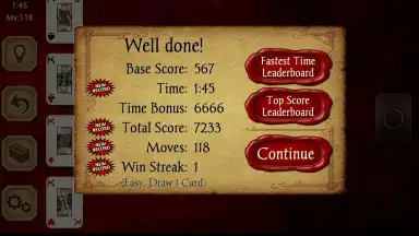 Screenshot von Solitaire Free 10