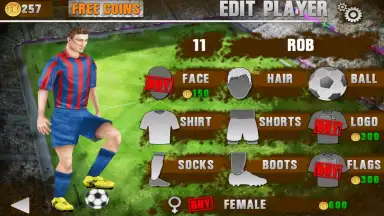 Screenshot von Football Kicks 4