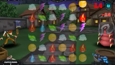 Screenshot von Spellfall - Puzzle Adventure 5