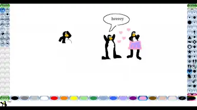 Screenshot von Tux Paint 5