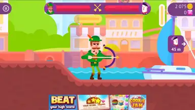 Screenshot von Bowmasters 6