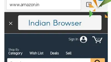 Screenshot von India Browser 3