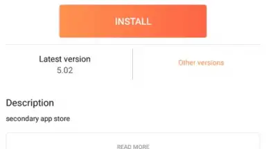 Screenshot von Aptoide 7