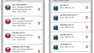 Screenshot von GSE IPTV 5