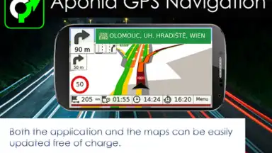 Screenshot von Aponia GPS Navigation 1