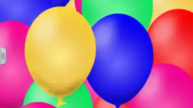 Screenshot von Balloons Keyboard 3