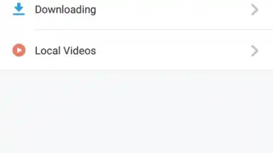Screenshot von Video Downloader for UC Browser 1