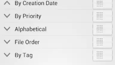 Screenshot von Simpletask Cloudless 8