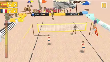 Screenshot von Volleyball: Spike Master 10