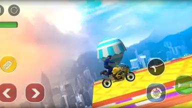 Screenshot von Police Bike Stunts Games 13