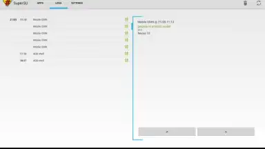 Screenshot von SuperSU 6