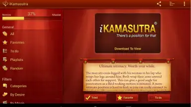 Screenshot von iKamasutra Lite 1