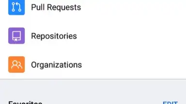 Screenshot von GitHub 1