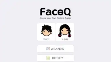 Screenshot von FaceQ 4
