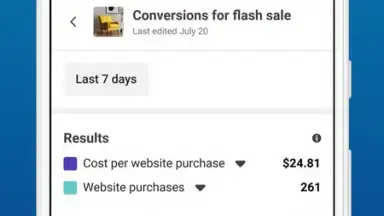 Screenshot von Meta Ads Manager 1