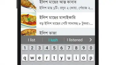 Screenshot von Bangla Recipes 4