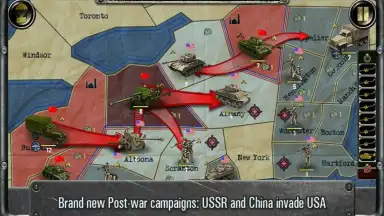 Screenshot von Strategy & Tactics: USSR vs USA 9