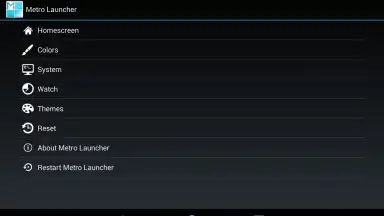 Screenshot von Metro UI Launcher 8.1 1