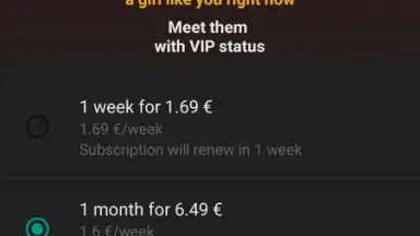 Screenshot von SweetMeet 6