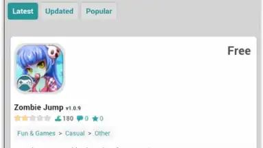 Screenshot von Android App Stores 4
