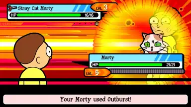Screenshot von Pocket Mortys 4