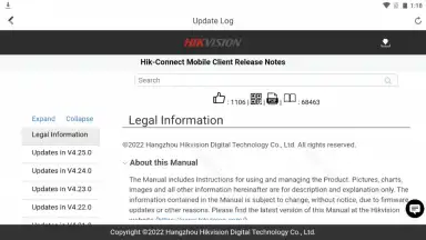 Screenshot von Hik-Connect 12