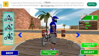 Screenshot von Bike Stunt Ramp Race 3D 9