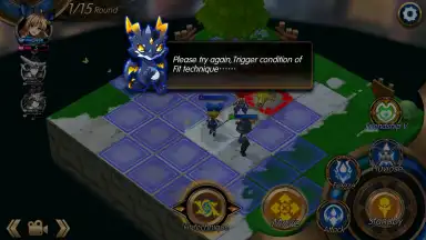 Screenshot von Biazing Sword - SRPG Tactics 3