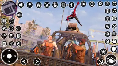 Screenshot von Black Spider Super hero Games 1